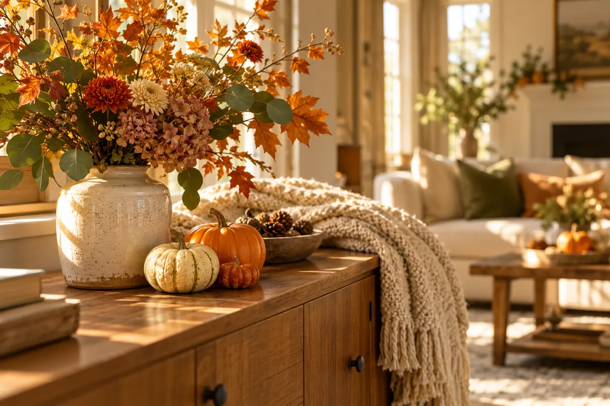 Seasonal autumn decorations